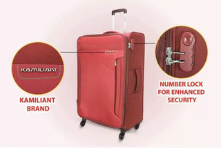 Kamiliant By American Tourister Vega (Soft) Large Check In (79 CM) - Genx Bags Online