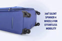 Kamiliant By American Tourister Vega (Soft) Medium Check In (68 CM) - Genx Bags Online