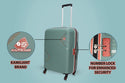 Kamiliant by American tourister Zakk Secure Trolley Bag (Mediume Check In Size 68 CM) - Genx Bags Online