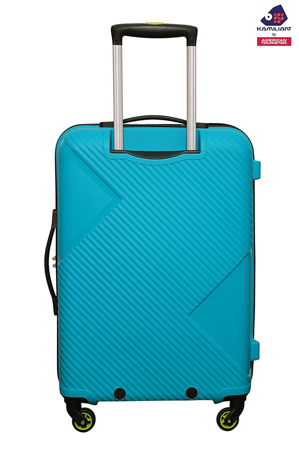 Kamiliant by American tourister Zakk Secure Trolley Bag (Mediume Check In Size 68 CM) - Genx Bags Online