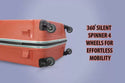 Kamiliant By American Tourister Zakk Secure Trolley Bag (Small Cabin Size 55 Cm) - Genx Bags Online
