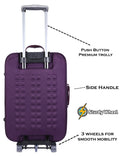 Luggage Safari Style /Travel/ Tourist Ba/Suitcase Trolley - Genx Bags Online