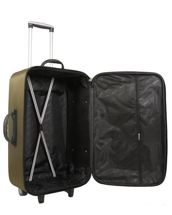 Luggage Safari Style /Travel/ Tourist Ba/Suitcase Trolley - Genx Bags Online