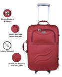 Luggage Safari Style /Travel/ Tourist Ba/Suitcase Trolley - Genx Bags Online