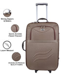 Luggage Safari Style /Travel/ Tourist Ba/Suitcase Trolley - Genx Bags Online