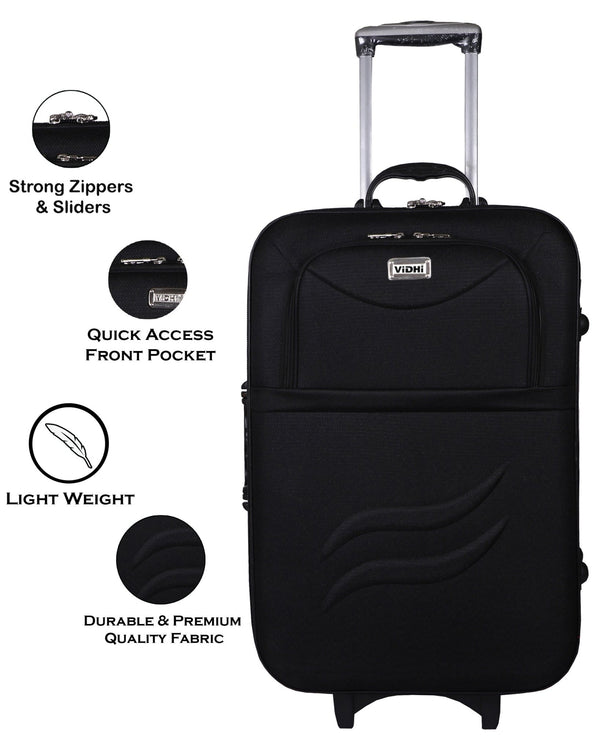 Luggage Safari Style /Travel/ Tourist Ba/Suitcase Trolley - Genx Bags Online