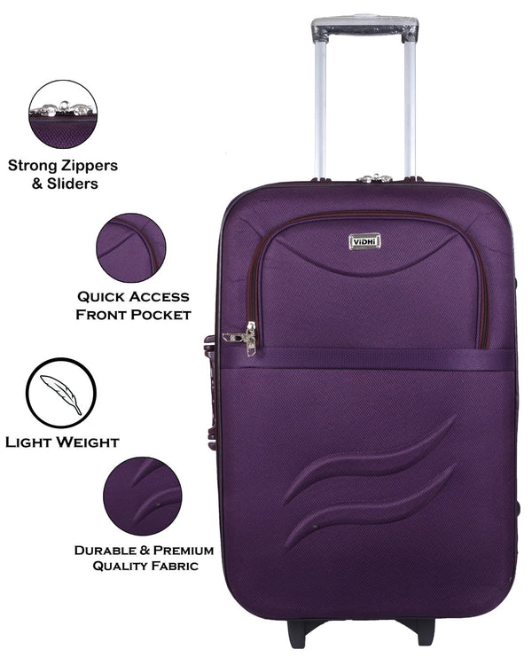 Luggage Safari Style /Travel/ Tourist Ba/Suitcase Trolley - Genx Bags Online