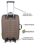 Luggage Safari Style /Travel/ Tourist Ba/Suitcase Trolley - Genx Bags Online