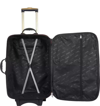 Luggage Suitcase Trolley Bag - Brown - Genx Bags Online