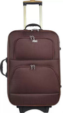 Luggage Suitcase Trolley Bag - Brown - Genx Bags Online