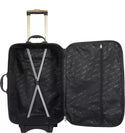 Luggage Suitcase Trolley Bag - Brown - Genx Bags Online