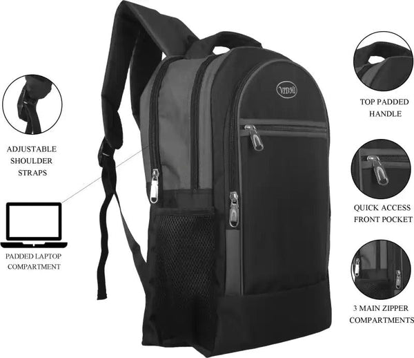 Medium 30 L Laptop Backpack 15.6 for Office, school, collage & Travel - Genx Bags Online
