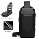 Multi-Utility Anti-Thief Sling Bag with USB Charging - Genx Bags Online