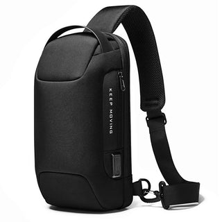 Multi-Utility Anti-Thief Sling Bag with USB Charging - Genx Bags Online
