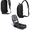 Multi-Utility Anti-Thief Sling Bag with USB Charging - Genx Bags Online