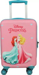Novex 22 Inch Kids Princess Trolley Bag / Kids Trolley Suitcase /Kids Travel Bag - Pink - Genx Bags Online