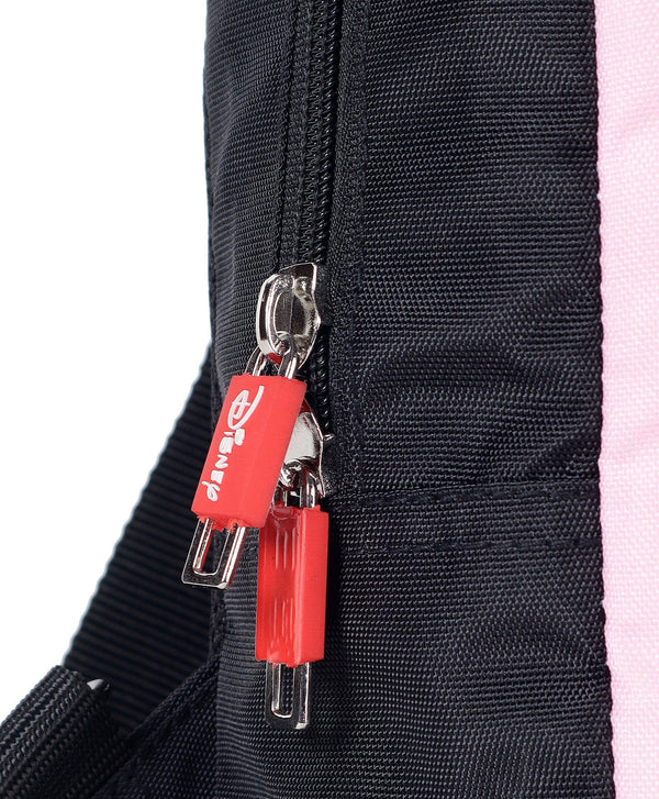 Novex Disney Kids Minnie Mouse Polyester Crossbody Small Shoulder Chest Travel Personal Pocket Bag - Pink - Genx Bags Online
