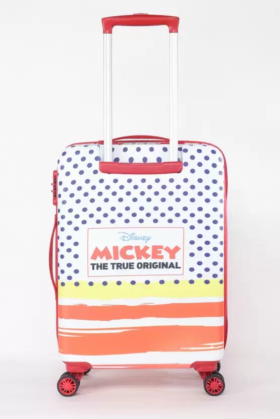 Novex Disney Mickey Mouse Hard Polycarbonate Kids Trolley Bag - Genx Bags Online