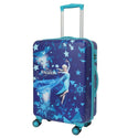 Novex - Disney Original Frozen Kids Trolley Bag Hard With 4 Wheel Blue - Genx Bags Online