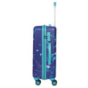 Novex - Disney Original Frozen Kids Trolley Bag Hard With 4 Wheel Blue - Genx Bags Online