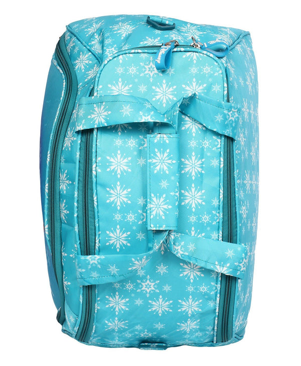 Novex Disney Original Frozen Polyester Kids Travel Duffle Bag - Blue - Genx Bags Online