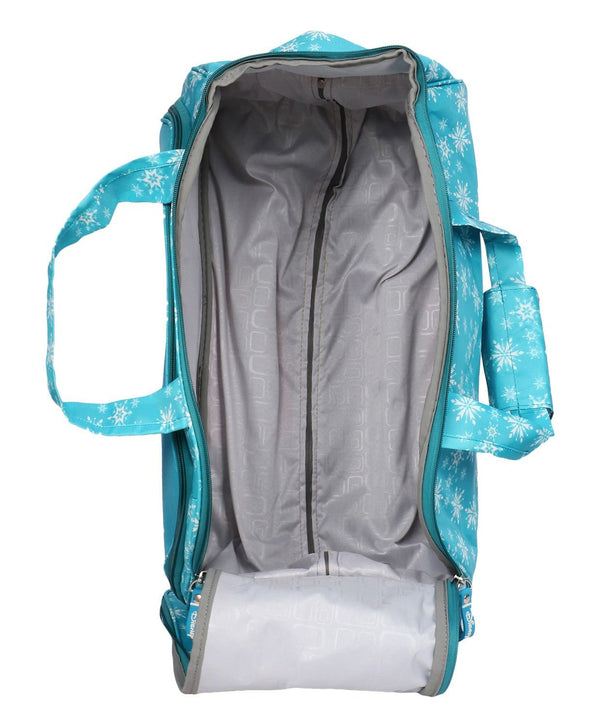 Novex Disney Original Frozen Polyester Kids Travel Duffle Trolley Bag - Blue - Genx Bags Online