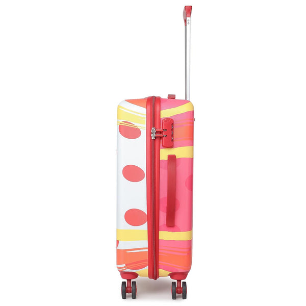 NOVEX Disney Original Minnie Mouse Hard Sided Unbreakable Polycarbonate Kids Trolley Suitcase with 4 Wheel - Genx Bags Online