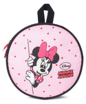 NOVEX Disney Original Minnie Mouse Round Backpack Bag with Adjustable Strap - Pink - Genx Bags Online