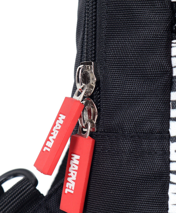 Novex Kids Marvel Original Crossbody Small Shoulder Chest Travel Personal Pocket Bag - Black. - Genx Bags Online