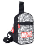 Novex Kids Marvel Original Crossbody Small Shoulder Chest Travel Personal Pocket Bag - Black. - Genx Bags Online