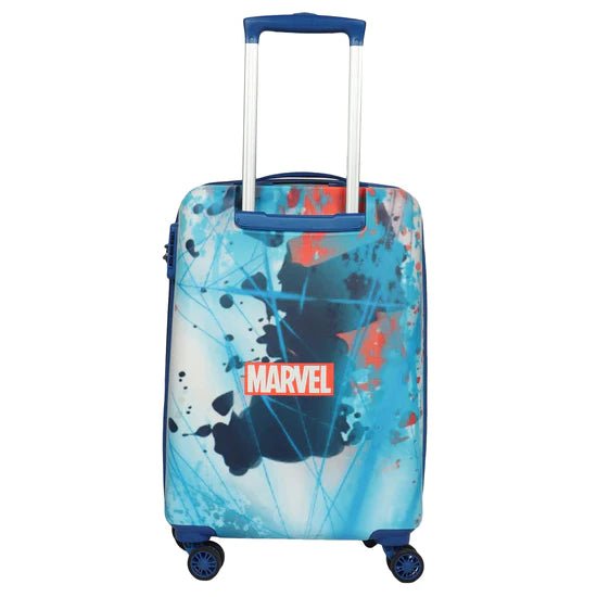 Novex Marvel Captain America Hard Sided Polycarbonate Kids Trolley Bag - Multicolor - Genx Bags Online
