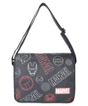 Novex Marvel Kids Avengers Messenger Bag with Adjustable Strap - Black/Red - Genx Bags Online