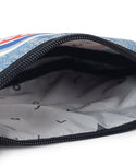 Novex Marvel Kids Captain America Waist Bag with Adjustable Strap - Blue - Genx Bags Online