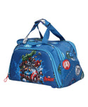 Novex Marvel Original Avengers Polyester Kids Travel Duffle Bag - Blue - Genx Bags Online