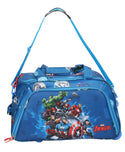 Novex Marvel Original Avengers Polyester Kids Travel Duffle Trolley Bag - Blue - Genx Bags Online