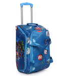 Novex Marvel Original Avengers Polyester Kids Travel Duffle Trolley Bag - Blue - Genx Bags Online