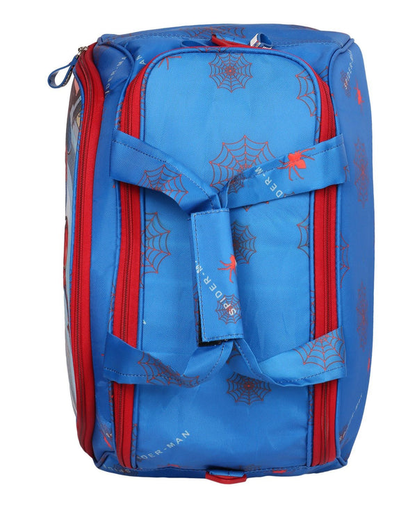 Novex Marvel Original Spider Man Polyester Kids Travel Duffle Bag - Blue - Genx Bags Online