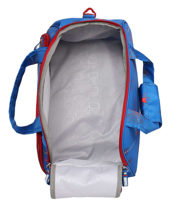 Novex Marvel Original Spider Man Polyester Kids Travel Duffle Bag - Blue - Genx Bags Online