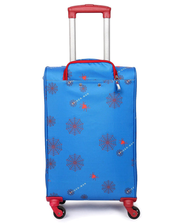 Novex Marvel Original Spider Man Polyester Kids Trolley Bag with 4 Wheel - Genx Bags Online