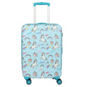 Novex - Original Unicorn Kids Trolley Bag With 4 Wheel | Turquoise - Genx Bags Online