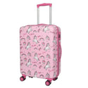 Novex Unicorn Hard Polycarbonate Kids Trolley Bag - Pink - Genx Bags Online