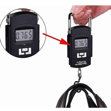 Portable Electronic Digital Hanging Luggage Weighing Scale Up-to 50 kg with  LCD Display