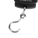 Portable Electronic Digital Hanging Luggage Weighing Scale Up-to 50 kg with LCD Display and Back Light, Small, Black - Genx Bags Online