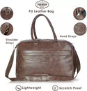 PU Leather Hand Travel Duffle 36 L 19" Bag - Genx Bags Online