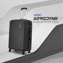 Safari Aerodyne Lightweight Hard Luggage With TSA Lock and Airline Compliant Sizing 65 (CM) Medium bag - Genx Bags Online