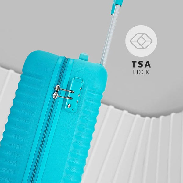 Safari Aerodyne Lightweight Hard Luggage With TSA Lock and Airline Compliant Sizing 77 (CM) Large bag - Genx Bags Online