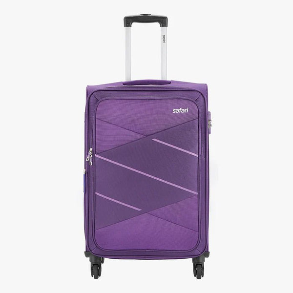 Safari Avenue Anti Theft Soft luggage with Expander, Securi Zipper and Quick Access Pocket 59 (CM) Cabin bag - Genx Bags Online
