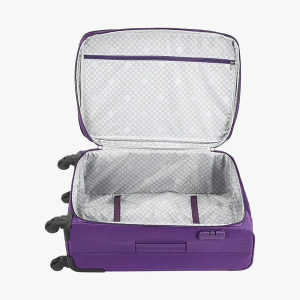 Safari Avenue Anti Theft Soft luggage with Expander, Securi Zipper and Quick Access Pocket 59 (CM) Cabin bag - Genx Bags Online