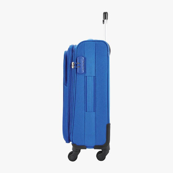 Safari Avenue Anti Theft Soft luggage with Expander, Securi Zipper and Quick Access Pocket 59 (CM) Cabin bag - Genx Bags Online