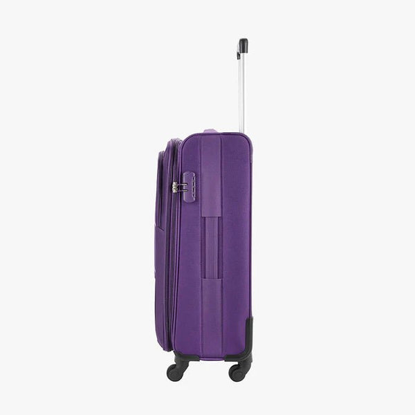 Safari Avenue Anti Theft Soft luggage with Expander, Securi Zipper and Quick Access Pocket 59 (CM) Cabin bag - Genx Bags Online
